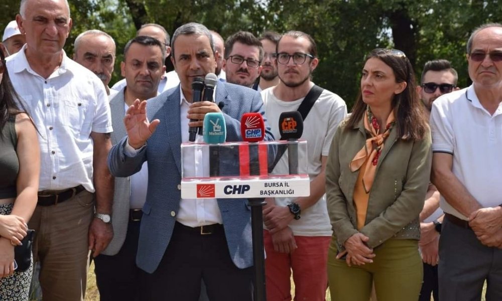 CHP’den basının olmadığı basın açıklaması
