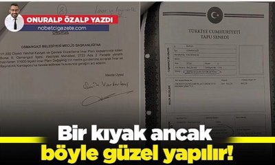 Bir kıyak ancak böyle güzel yapılır!